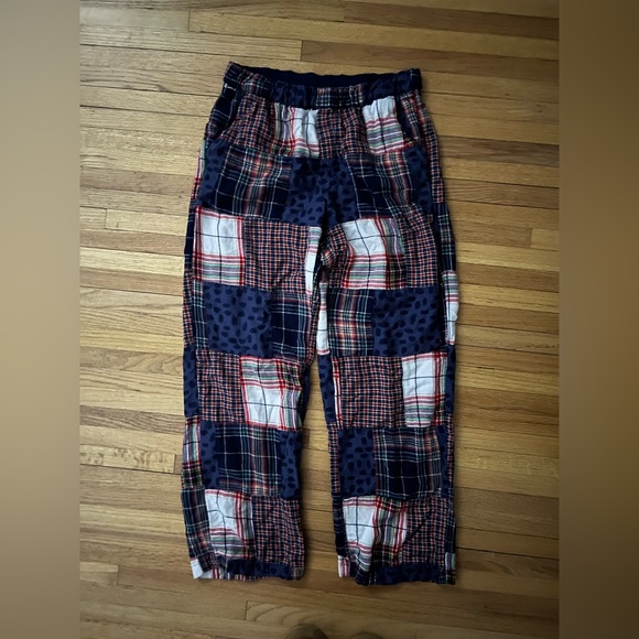 Aerie patchwork pajama bottoms - Picture 1 of 6